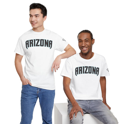 Arizona Diamondbacks T‑Shirt — Retro State Graphic Tee with Snake Logo
