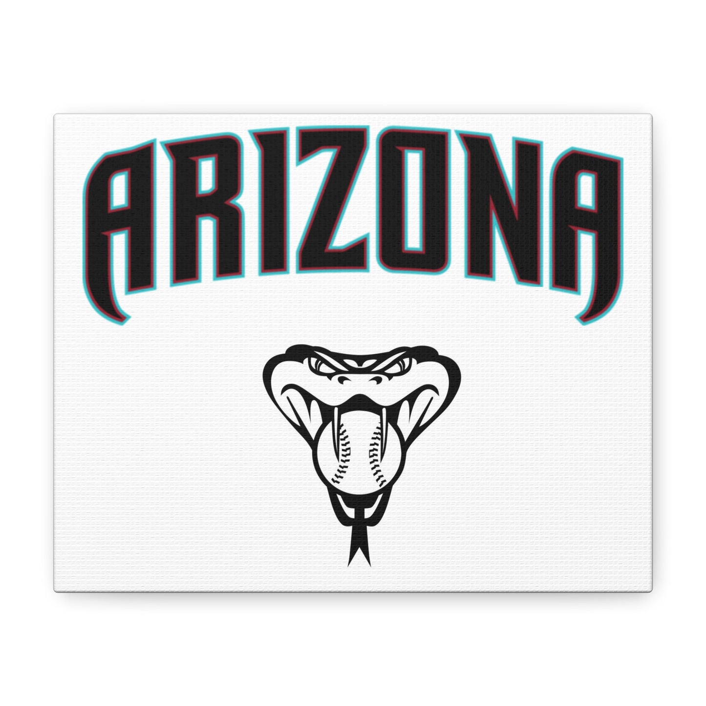 Arizona Diamondbacks Canvas Print — Stretched Matte Wall Art