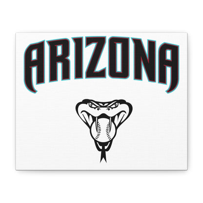 Arizona Diamondbacks Canvas Print — Stretched Matte Wall Art