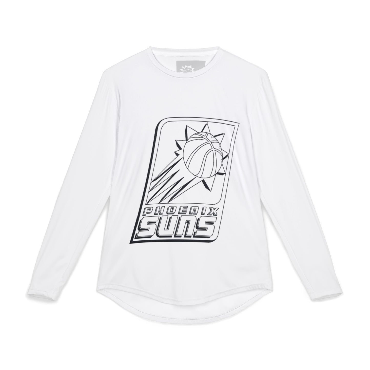Phoenix Suns UV Protection Long Sleeve Shirt — Suns Logo Performance Sun Shirt
