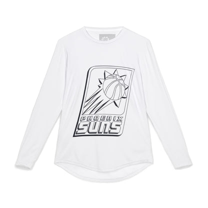 Phoenix Suns UV Protection Long Sleeve Shirt — Suns Logo Performance Sun Shirt