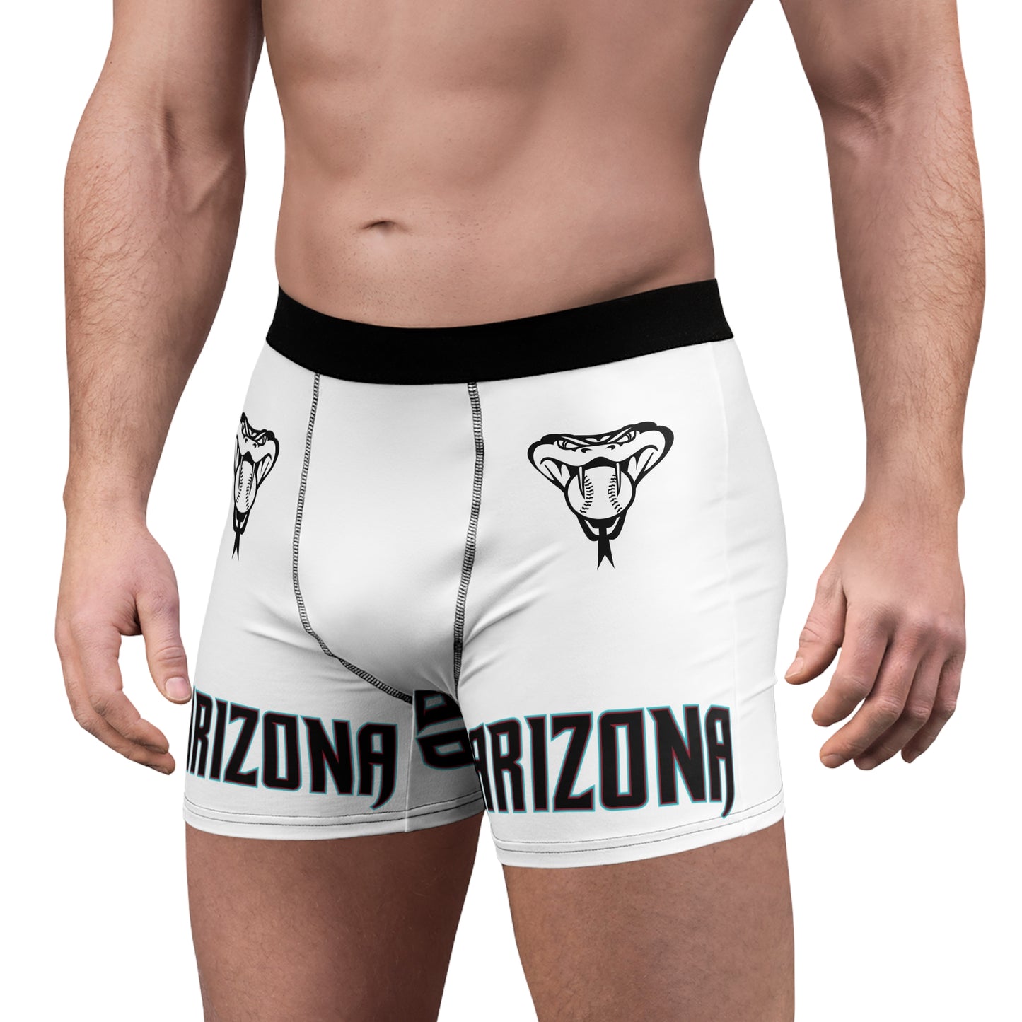 Arizona Diamondbacks Boxer Briefs — Men's All-Over Print Athletic Underwear