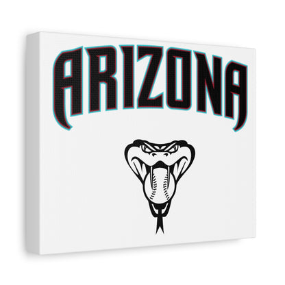 Arizona Diamondbacks Canvas Print — Stretched Matte Wall Art