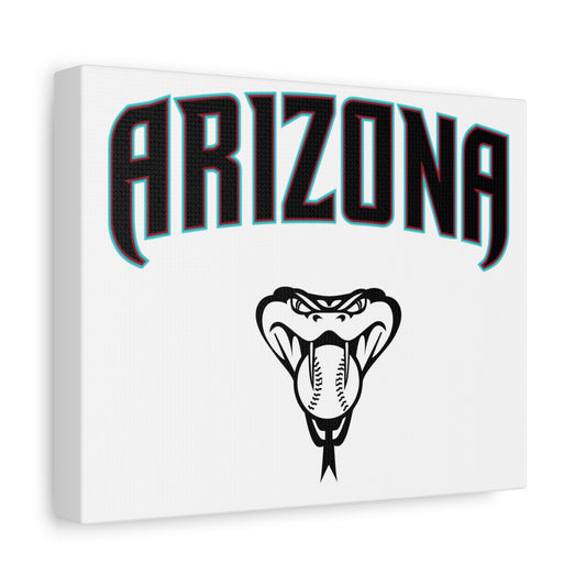 Arizona Diamondbacks Canvas Print — Stretched Matte Wall Art