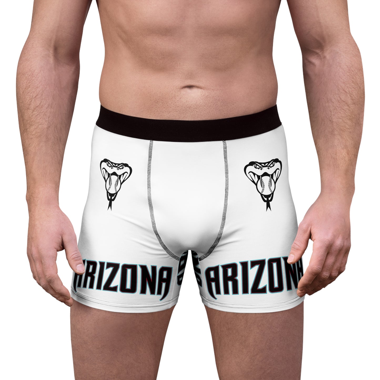 Arizona Diamondbacks Boxer Briefs — Men's All-Over Print Athletic Underwear
