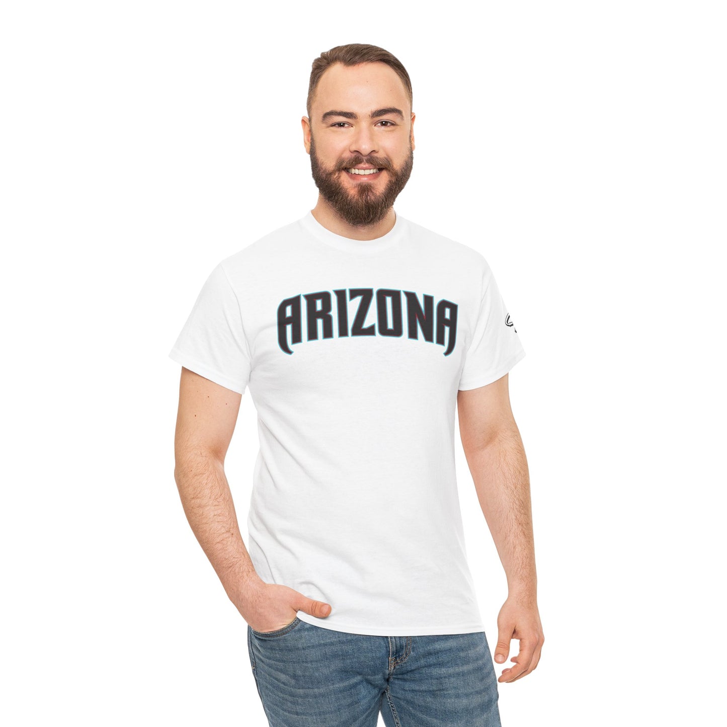 Arizona Diamondbacks T‑Shirt — Retro State Graphic Tee with Snake Logo