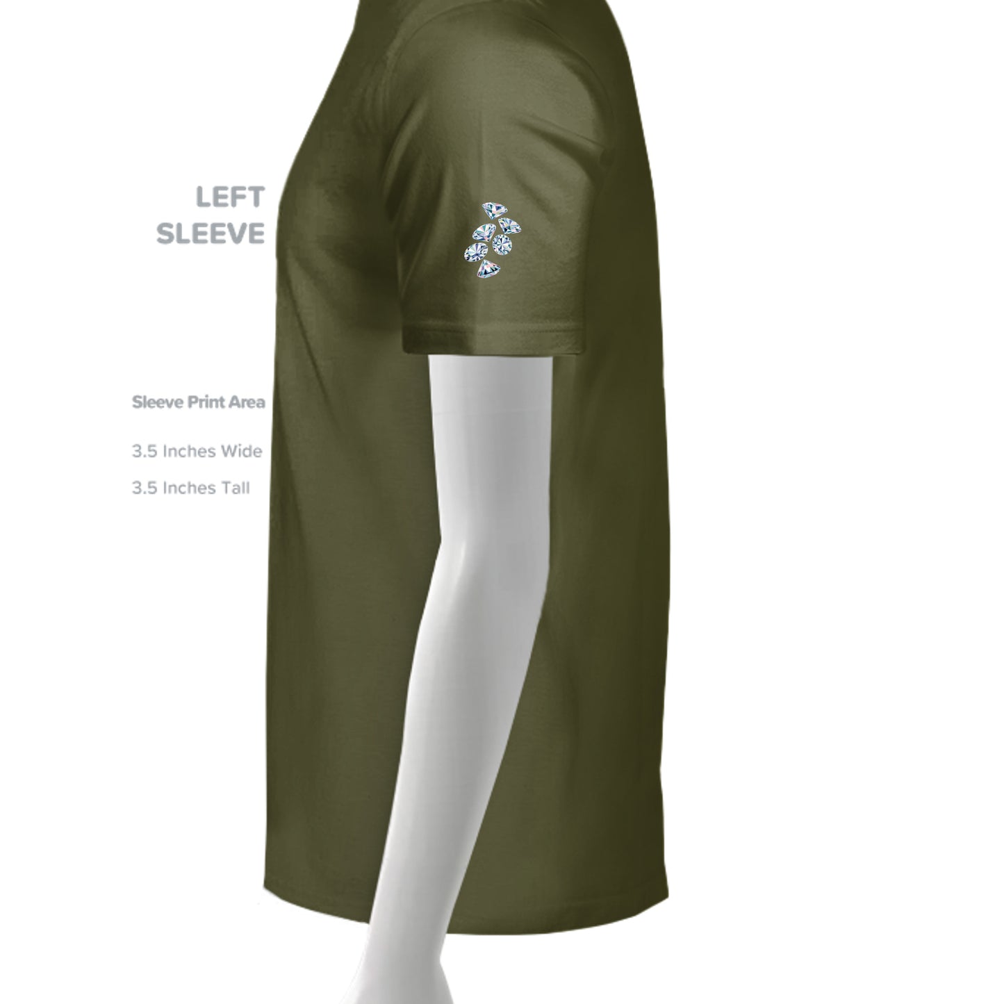 MILITARY GREEN - N3142 - SLEEVE_LEFT