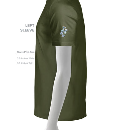 MILITARY GREEN - G500 - SLEEVE_LEFT