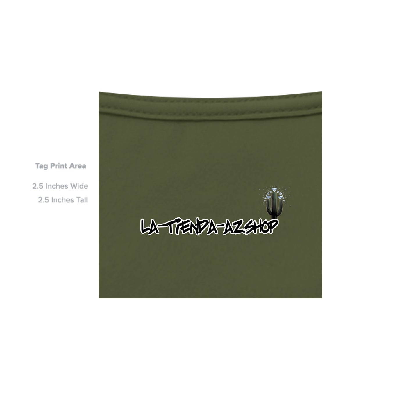 MILITARY GREEN - G500 - INSIDE_TAG_LINE